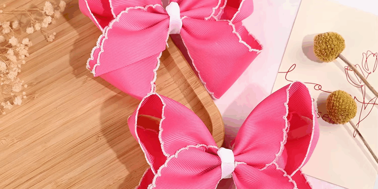grosgrain ribbon hair bows for girls