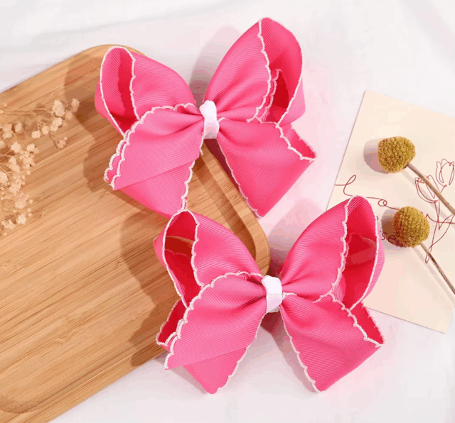 grosgrain ribbon hair bows for girls