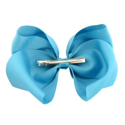 8 inch grosgrain ribbon hair bow