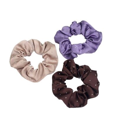 Bulk mulberry silk scrunchies