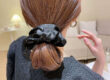 Bulk mulberry silk scrunchies