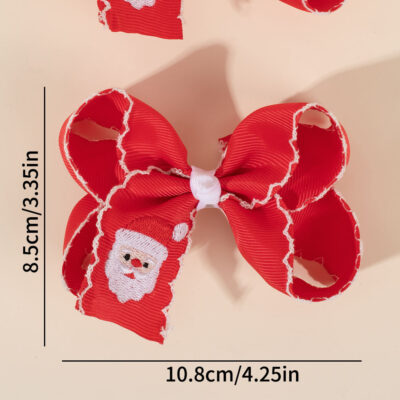 ribbon hair bow clips for girls