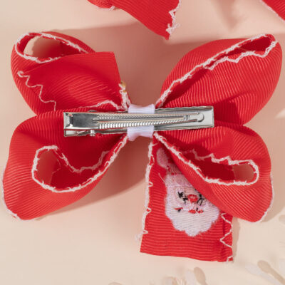 ribbon hair bow clips for girls