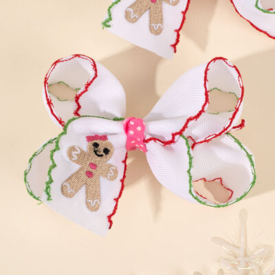 ribbon hair bow clips for girls