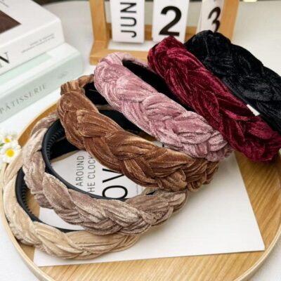 Custom weaving bow headbands
