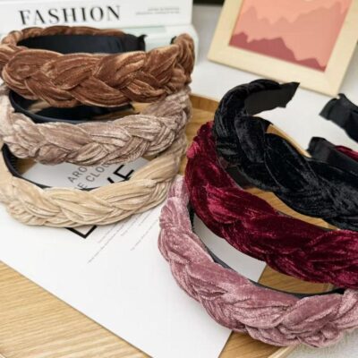 Custom weaving bow headbands
