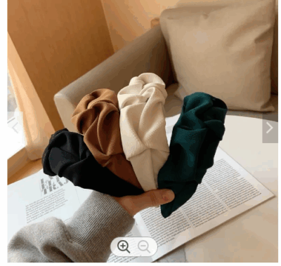 Five flower fold headbands fashion designer