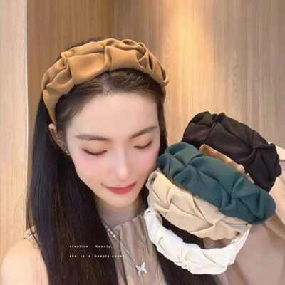 Five flower fold headbands fashion designer