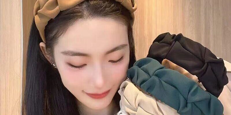 Fashion Five Flower Fold Hair Hoop Designer Headbands Manufacturer (1) Five flower fold headbands fashion designer