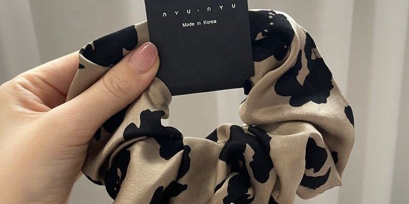 silk scrunchies bulk for women girls