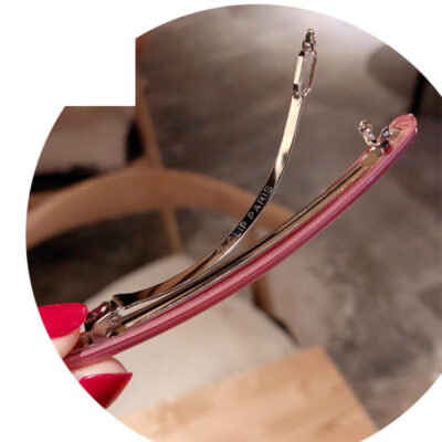 resin plastic hair pin clip