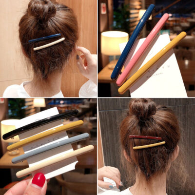 resin plastic hair pin clip