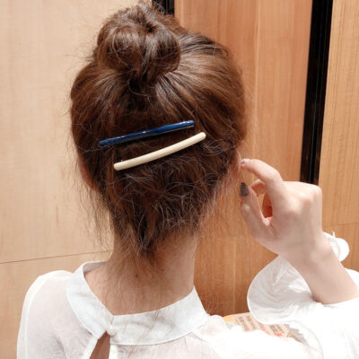resin plastic hair pin clip