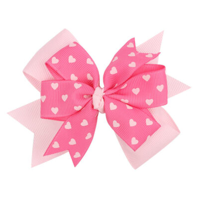 Pretty ribbon bow hairpins