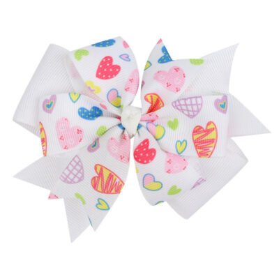 Pretty ribbon bow hairpins
