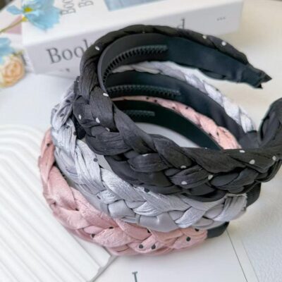 twist braided headbands non-slip