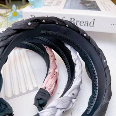 twist braided headbands non-slip
