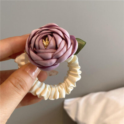 Vintage flower scrunchies wholesale