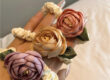 Vintage flower scrunchies wholesale