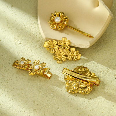 hair pins with pearls for women