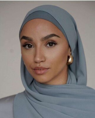 georgette women’s hijab scarf