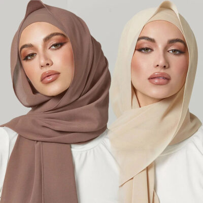 georgette women’s hijab scarf