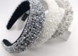 crystal beaded wedding headbands